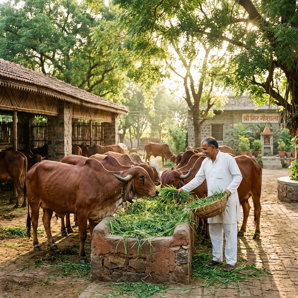 Daily Cow Care & Nourishment